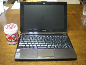 ASUSTek ノートPC EeePC S101 ブラウン EPCS101-BRN013Xを開いた状態